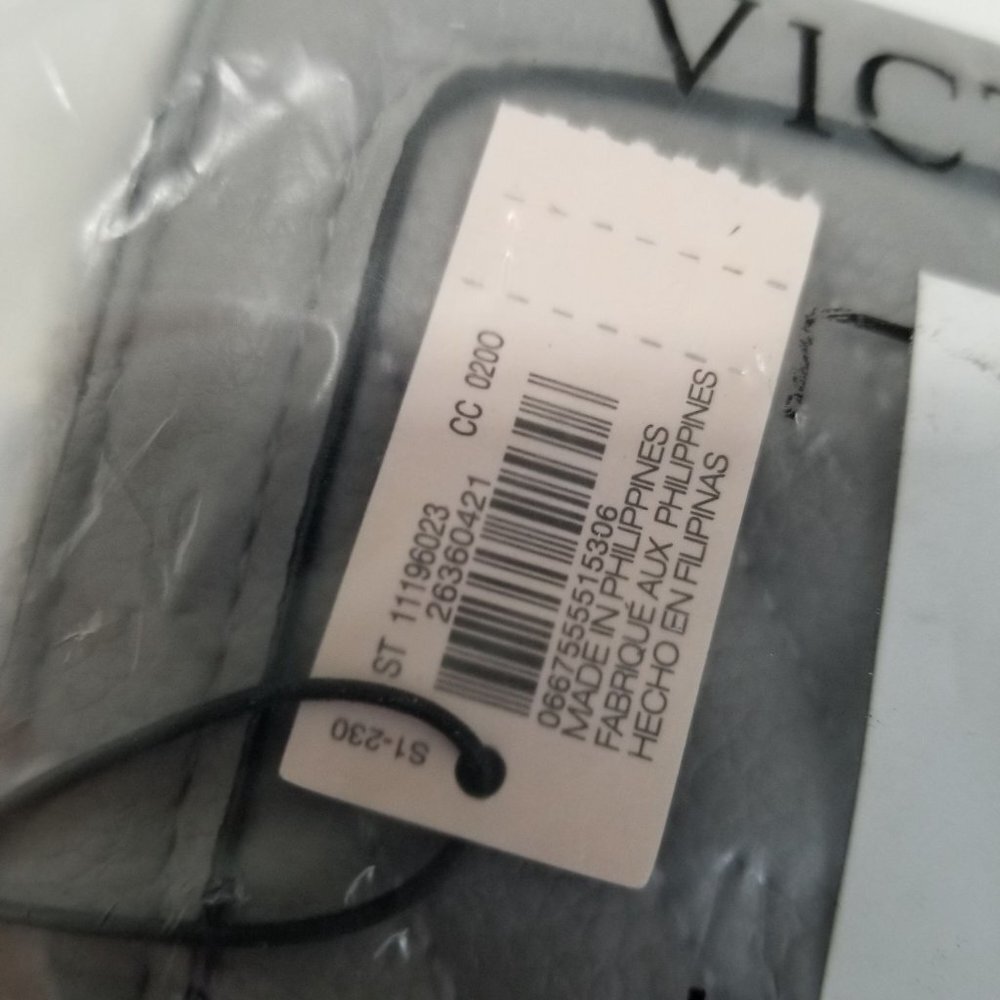 NWT Victoria's Secret The Victoria Wallet Color Gray - Picture 5 of 6